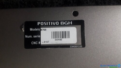 Más información sobre "POSITIVO BGH Series B-700 modelo  B758 - Mother: B14Y"