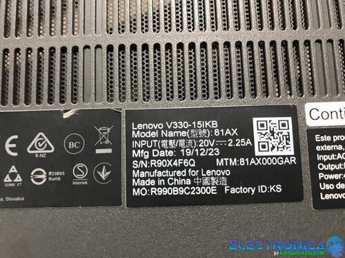 Más información sobre "Bios  Lenovo V330-15IKB"