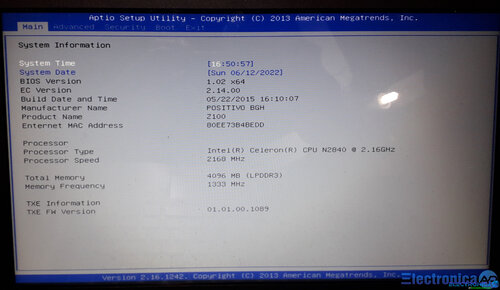 Más información sobre "POSITIVO BGH Z120 mother: H14BT01 4L Rev:5.0 - Bios + EC"