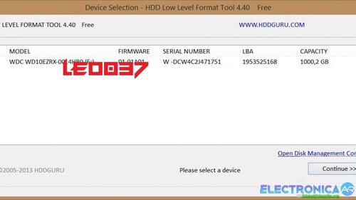 Más información sobre "HDD LOW LEVEL FORMAT"