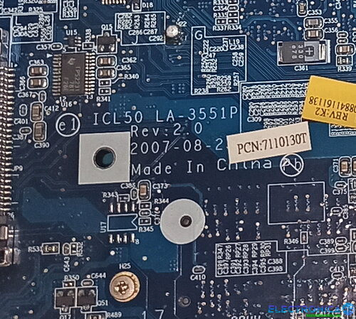 Más información sobre "Esquema Acer Aspire 7720G  LA 3551P"