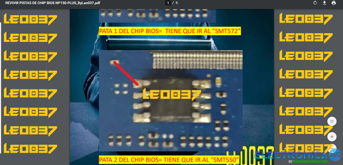 Más información sobre "REVIVIR PISTAS DE CHIP BIOS NP150 PLUS_ByLeo037"