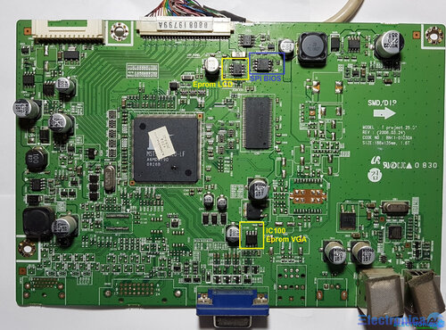 Más información sobre "MONITOR SAMSUNG SyncMaster T240N LS240TWASU/ZB T240N - BN41-01030A  - BIOS SPI+EPROM"