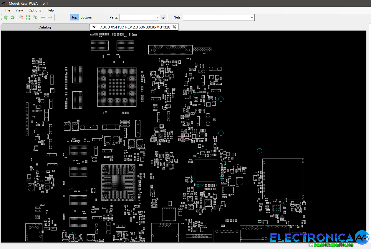 Boardview Asus X541SC  60NB0CI0-MB1320