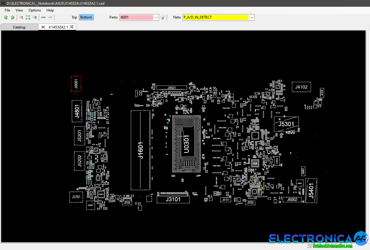 Boardview ASUS  x1502Z  X1403za