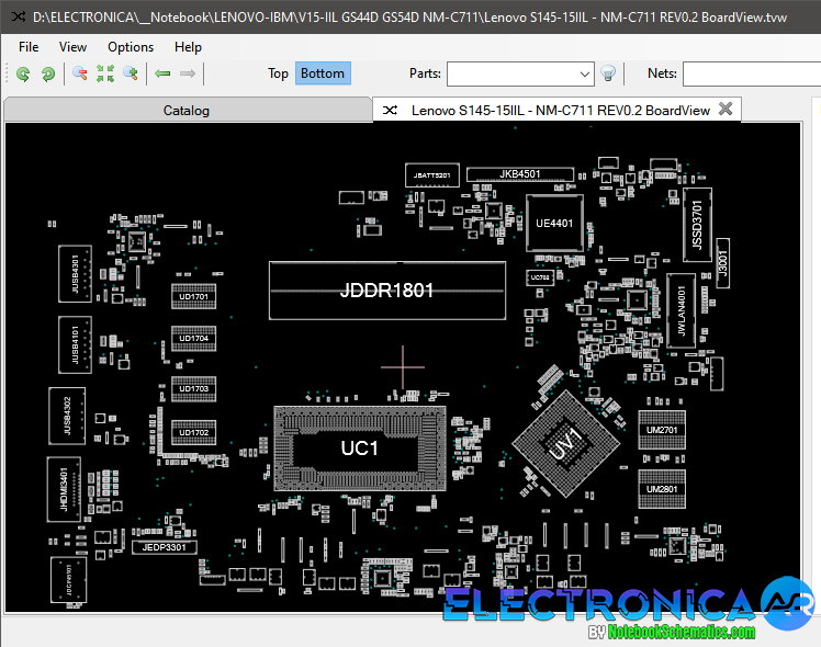 LENOVO V15-IIL S145-15IIL NM-C711 GS44D GS54 Boardview