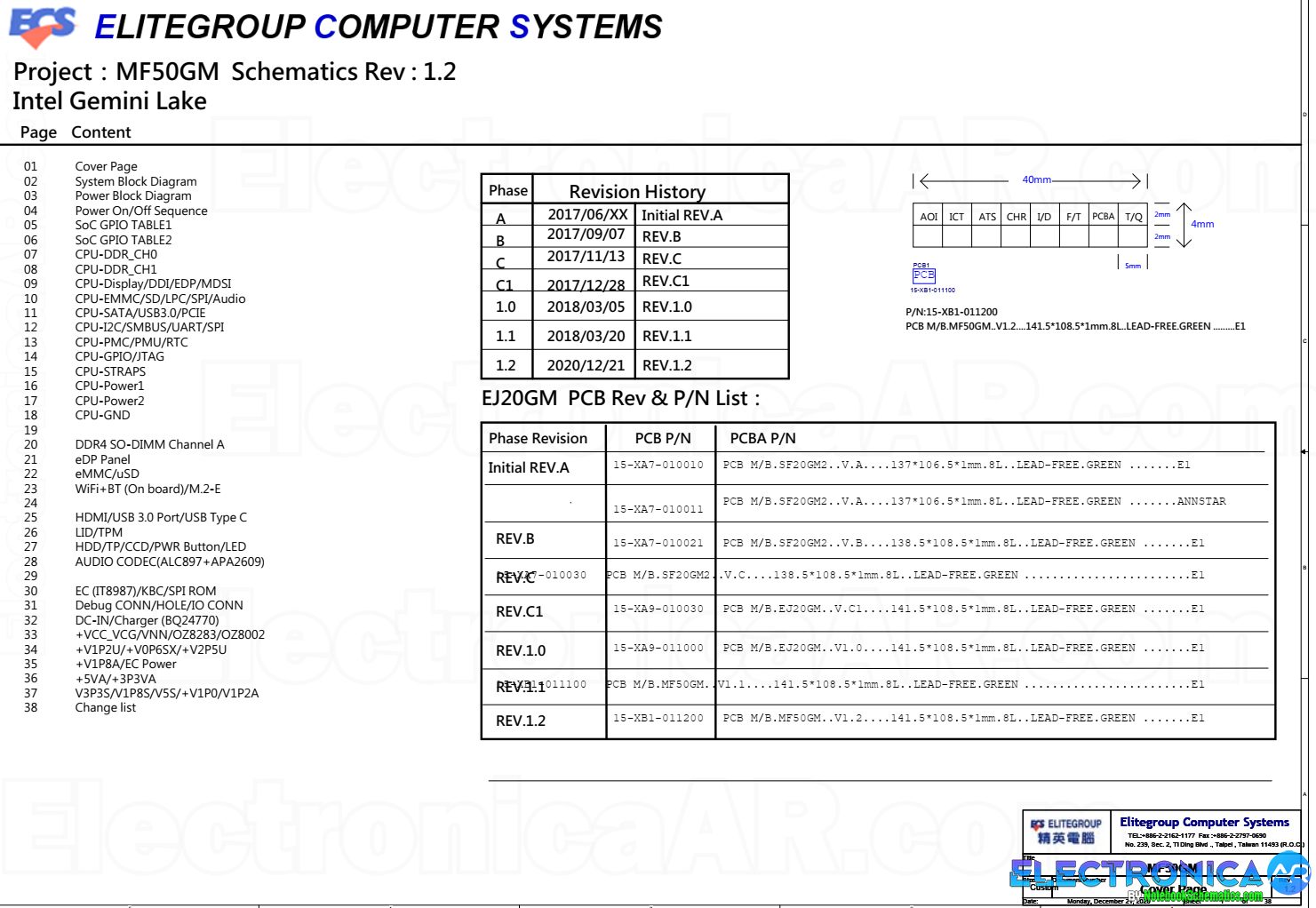 MF50GM Schematic - Juana Manso SF20GM7 Esquema