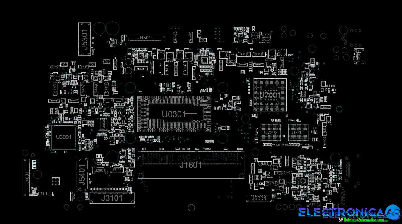 Asus Vivobook 14 / 15 X415JA 60NB0SQ0-MB1020 Boardview