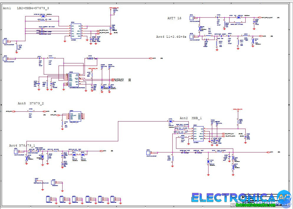 Esquema y Silkscreen Smartphone Xiaomi MI MIX Fold 2