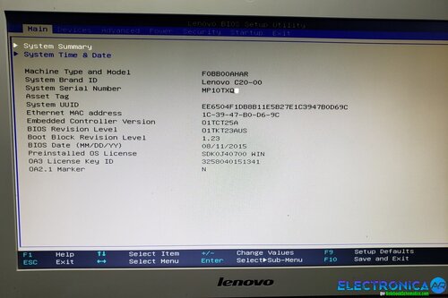 Más información sobre "AIO LENOVO C20-00 IBSWSC AIA30 LA-C671P BIOS+EC"