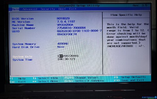 Más información sobre "SONY VPCEH2BGA VPCEH34FX PCG-71913L MBX-247 DA0HK1MB6E0 HK1"