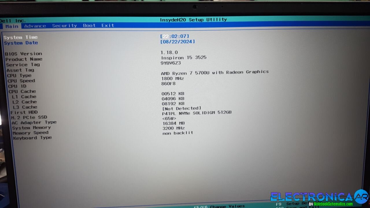 Bios dump HDL5D LA-L945P R2.0 (A00) - Bios HDL4D LA-L945P R2.0 (A00)