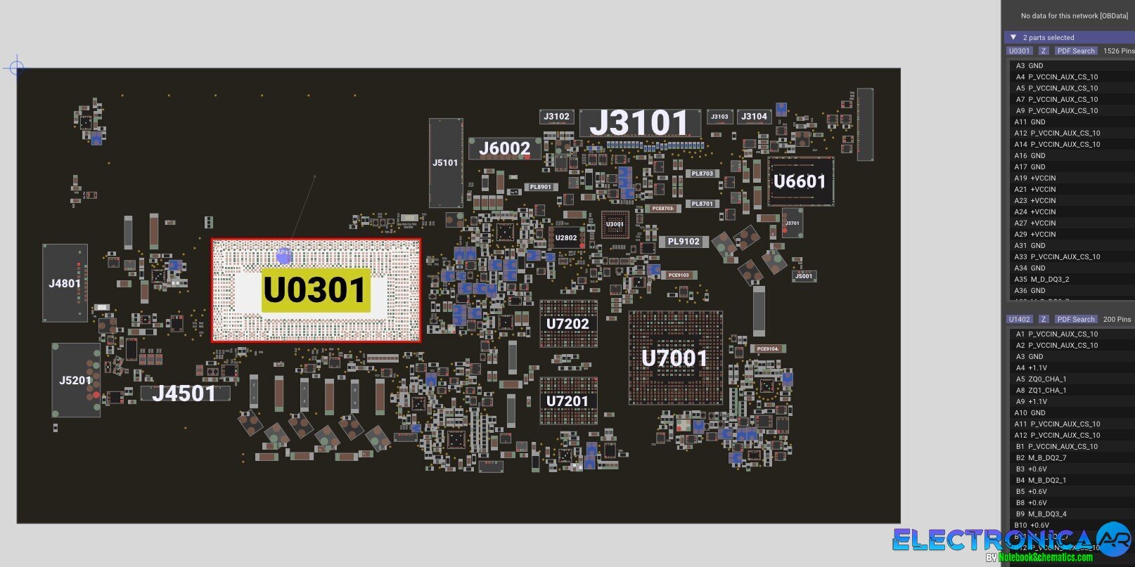 Asus X321JA Boardview