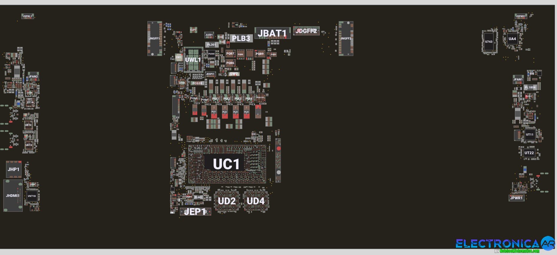 Dell Precision 5680 Boardview - Compal IDB60 LA-M551P Boardview