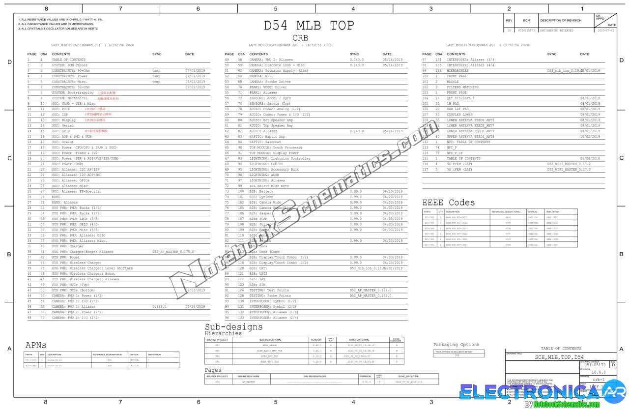 iPhone 12 Pro Max Schematics