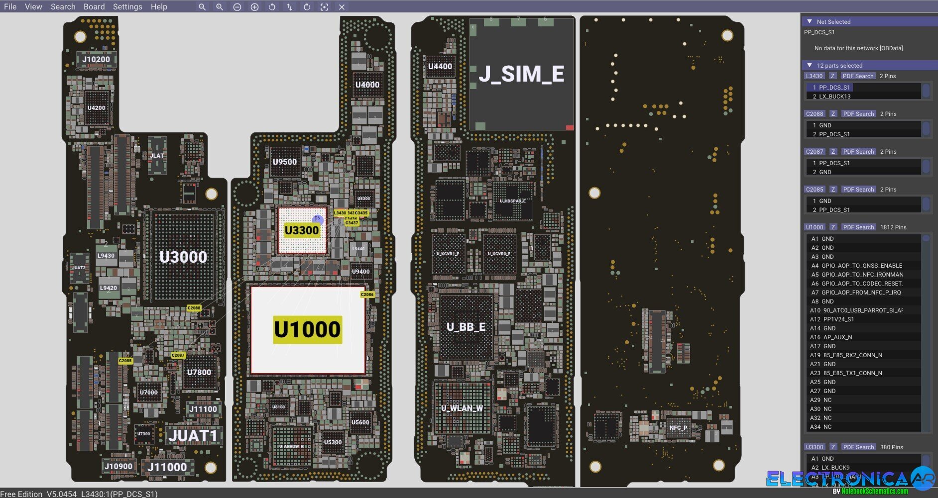 iPhone 15 Pro Boardview & iPhone 15 Pro Max Boardview