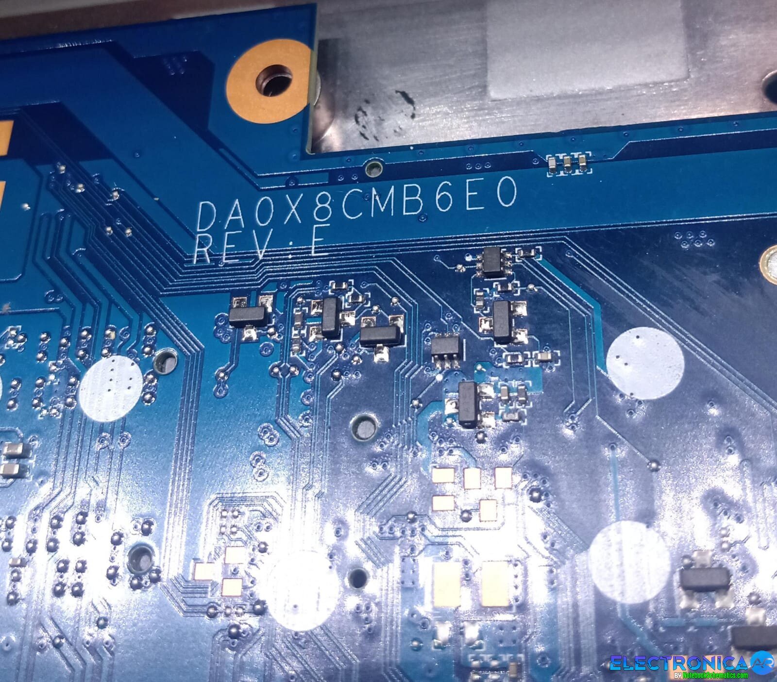 HP 450 DA0X8CMB6E0 REV E CLEAR ME REGION