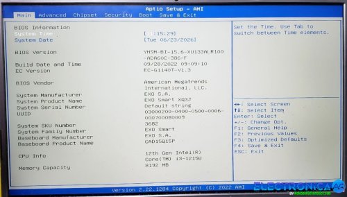 Más información sobre "EXO SMART XQ3J XU133AL REV 1.0 BIOS"