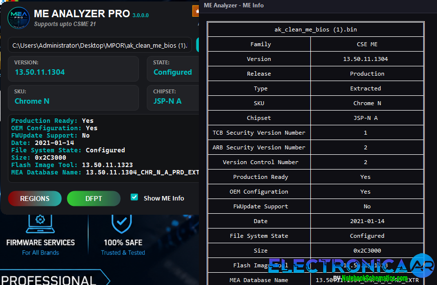 ME ANALYZER PRO v3.0