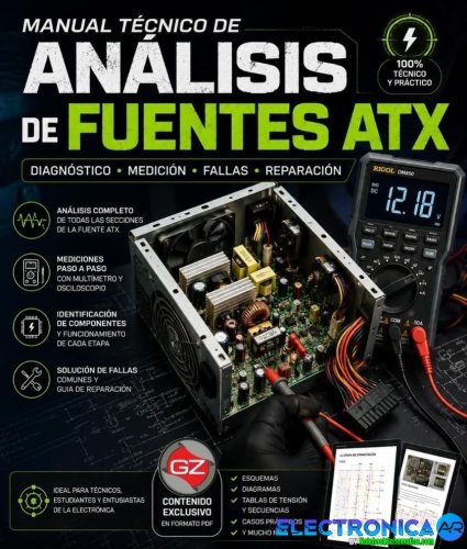 Más información sobre "Manual de analisis basico de fuentes ATX para Principiantes."